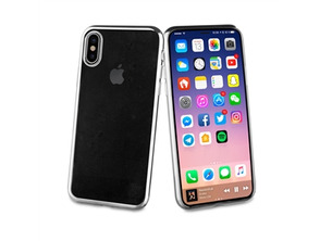 Carcaça TPU Marco Plata Bling iPhone X Muvit Life