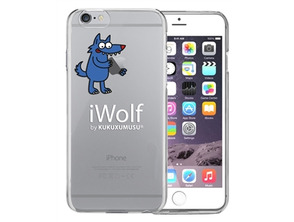 Iwolf Transparent TPU Case iPhone 7 kukuxumusu
