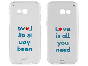 Comprar Funda TPU Transparente Love is all you Need Samsung Galaxy A5 2017 Funda TPU Transparente Love is all you Need Samsung Galaxy A5 2017