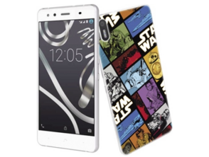 Funda TPU Viñeta Star Wars BQ Aquaris X5