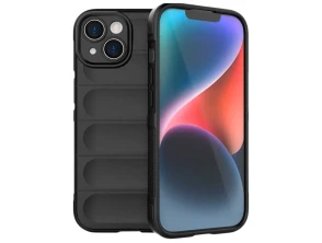 Comprar Base de silicone Wave para iPhone 15 Preto - Marca CROCOCASE Base de silicone Wave para iPhone 15 Preto - Marca CROCOCASE