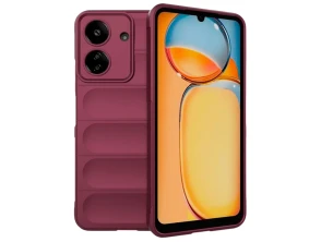 Comprar Base de silicone Wave Borgonha para Xiaomi Redmi 13C / Pouco C65 / Pouco M6 5G Base de silicone Wave Borgonha para Xiaomi Redmi 13C / Pouco C65 / Pouco M6 5G