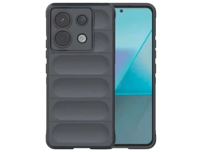 Comprar Base de silicone Wave Xiaomi Redmi Note 13 Pro 5G / Pouco X6 5G cinza escuro - Marca CROCOCASE Base de silicone Wave Xiaomi Redmi Note 13 Pro 5G / Pouco X6 5G cinza escuro - Marca CROCOCASE