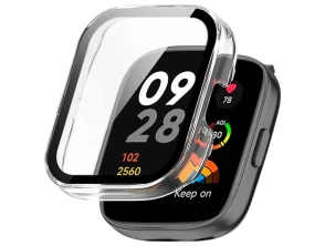 Comprar Base PC + Cristal Templado Xiaomi Redmi Watch 3 Transparente - CROCOCASE Base PC + Cristal Templado Xiaomi Redmi Watch 3 Transparente - CROCOCASE