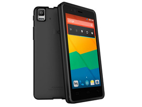 Funda Gummie Cover BQ Aquaris E5 4G Black