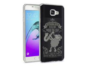 Funda TPU Preto Bildot Sax Samsung Galaxy A3 2017 Kukuxumusu