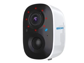 Comprar Escam G14 Branco - Câmara de Segurança Full HD 2MP com Visão Nocturna e IA Escam G14 Branco - Câmara de Segurança Full HD 2MP com Visão Nocturna e IA
