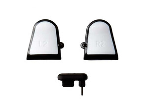 Comprar Disparador Ajustável (3 em 1) Trigger Dualshock 4 Project Design Branco Disparador Ajustável (3 em 1) Trigger Dualshock 4 Project Design Branco