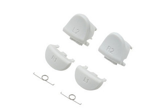 Comprar Lâminas L1 L2 R1 R2 Para Dualshock 4 V4 Branco Lâminas L1 L2 R1 R2 Para Dualshock 4 V4 Branco