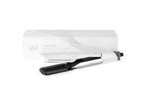 Plano de Pelo GHD Duet Style Branco - Acessório de Cabelo de Marca GHD