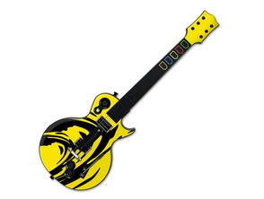 Skin Yellowjacket Guitar Hero III Wii