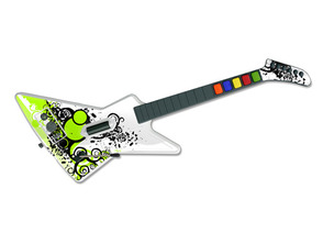 Skin Simply Green X-Plorer Guitar Xbox 360
