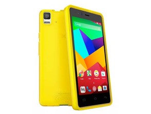 Funda Gummie BQ Aquaris E5S/E5 4G Amarelo