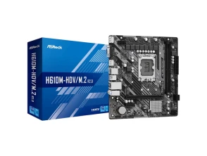 Comprar Placa Base Asrock H610M-HDV/M.2 R2.0 Intel LGA 1700 64GB micro ATX - Preto, Gris, Prata Placa Base Asrock H610M-HDV/M.2 R2.0 Intel LGA 1700 64GB micro ATX - Preto, Gris, Prata