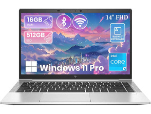HP Elitebook 840 G7 14 I7 (10a GEN)16GB RAM 256GB SSD WIN.11 + Teclado Reacondicionado Grau A+