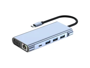 Comprar BYL-2310 Negro 11-en-1 USB Tipo-C a HDMI/USB 3.0/RJ45/USB Tipo C/PD/3.5mm BYL-2310 Negro 11-en-1 USB Tipo-C a HDMI/USB 3.0/RJ45/USB Tipo C/PD/3.5mm