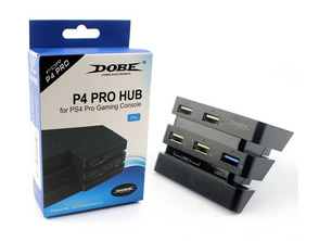 Comprar HUB 5 Portos USB (2.0/3.0) Playstation 4 Pro (Dobe) Preto HUB 5 Portos USB (2.0/3.0) Playstation 4 Pro (Dobe) Preto