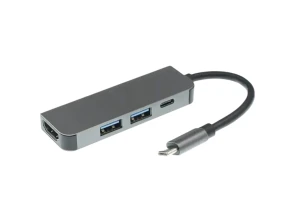 Comprar Houve USB BYL-2011 4 em 1 Tipo-C/HDMI+USB 3.0 Gris Houve USB BYL-2011 4 em 1 Tipo-C/HDMI+USB 3.0 Gris