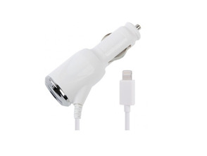 Carregador de carro para iPhone 5 Branco