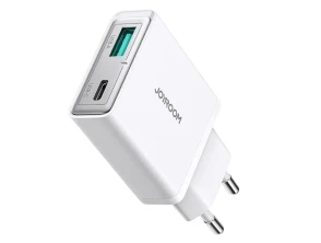 Comprar Carregador Joyroom Super Slim 20W com USB-C e USB-A Carregador Joyroom Super Slim 20W com USB-C e USB-A