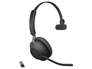 Comprar Jabra Evolve2 65 MS Mono Negro (USB-A) - Auriculares Profissionais Jabra Evolve2 65 MS Mono Negro (USB-A) - Auriculares Profissionais