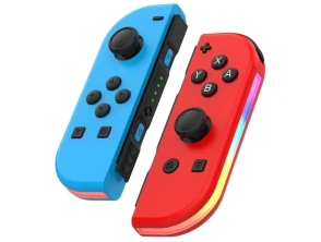Comprar Gamepad Mando J-C Set Izq/Dcha Azul/Rojo com RGB Gamepad Mando J-C Set Izq/Dcha Azul/Rojo com RGB