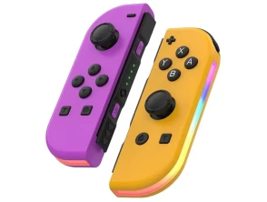 Comprar Gamepad Mando J-C Púrpura/Naranja Izq/Dcha com RGB Gamepad Mando J-C Púrpura/Naranja Izq/Dcha com RGB