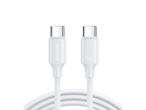 Comprar Joyroom Cabo USB‐C a USB-C Branco, 60 W Carga Rápida 1 m Joyroom Cabo USB‐C a USB-C Branco, 60 W Carga Rápida 1 m
