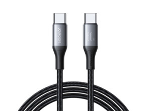 Comprar Joyroom Cabo USB‐C USB-C Flash Series 60 W 2 m em cor preta Joyroom Cabo USB‐C USB-C Flash Series 60 W 2 m em cor preta
