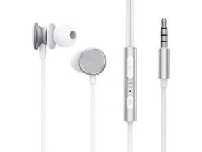 Auriculares Joyroom JR-EW03 Prata Jack 3.5mm