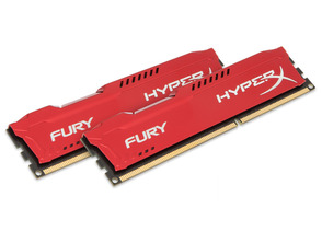 Comprar Kingston Hyperx Fury Red 16GB 1600Mhz DDR3 Kingston Hyperx Fury Red 16GB 1600Mhz DDR3