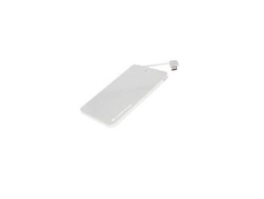 Kit 5 Unidades Powerbank Nortess 4.000mAh Dual MicroUSB/iPhone Branco