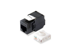 CONECTOR HEMBRA RJ45 UTP CAT6A PANEL KEYSTONE TOOL FREE - KIT 8 UDS