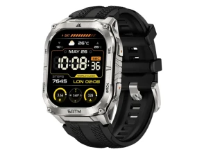 Smartwatch Kospet Tank M4C Prata - Innovador e Estilizado