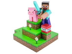 Comprar Lâmpada Minecraft Steve Diorama Paladone Lâmpada Minecraft Steve Diorama Paladone