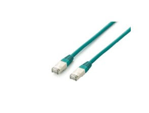 LATIGUILLO APANTALLADO PLATINIUM S/FTP CATEGORIA 6A LIBRE HALOGENOS 0,5M VERDE