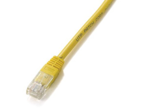 Latiguillo de Red Amarelo 7.5M U/UTP Categoria 5e - Marca EQUIP