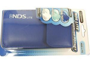 Funda de cuero DS Lite Leather pocket Enamel Navy