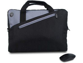 Maletín Portátil 15,6 '' + Ratón NGS Monray Master Kit Negro