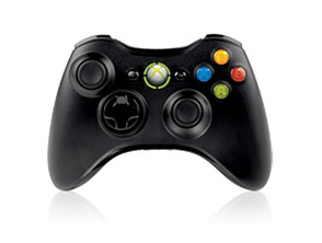 Comando Microsoft Wireless Negro Xbox 360