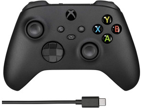 Comprar Mando Wireless Xbox Series Black + Cable USB Mando Wireless Xbox Series Black + Cable USB