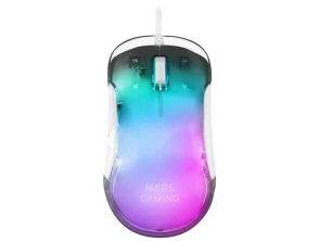 Comprar Raton Mars Gaming MMGLOWW Branco USB RGB 12800 DPI - Para Gamers Raton Mars Gaming MMGLOWW Branco USB RGB 12800 DPI - Para Gamers