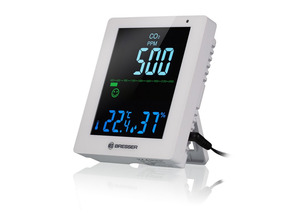 Comprar Medidor de CO2 Bresser Smile Monitor Blanco Medidor de CO2 Bresser Smile Monitor Blanco