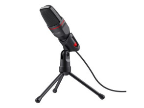 Comprar MICROFONO TRUST MICO com Trípode, Conexões Jack 3.5mm e USB - Cabo 1.8m MICROFONO TRUST MICO com Trípode, Conexões Jack 3.5mm e USB - Cabo 1.8m