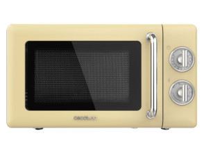 Comprar Microondas Cecotec ProClean 3110 Retro Yellow Microondas Cecotec ProClean 3110 Retro Yellow
