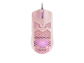 Comprar Mouse Mars Gaming RGB MMAX Design Hive Pink 12400dpi - Modelo Pixart 3327Pro, Switch Huano, Superfície Perforad Mouse Mars Gaming RGB MMAX Design Hive Pink 12400dpi - Modelo Pixart 3327Pro, Switch Huano, Superfície Perforad