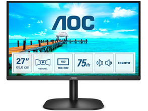 Comprar Monitor AOC 27B2AM 27 " Full HD Multimídia Negro Monitor AOC 27B2AM 27 " Full HD Multimídia Negro