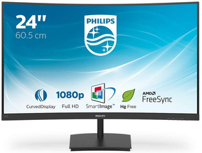 Comprar Monitor Curvo Philips E-Line 241E1SC 23,6 '' FHD Monitor Curvo Philips E-Line 241E1SC 23,6 '' FHD