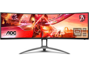 Comprar Monitor Gaming Curvo AOC AGON AG493UCX 49 " DQHD Multimídia Negro Monitor Gaming Curvo AOC AGON AG493UCX 49 " DQHD Multimídia Negro