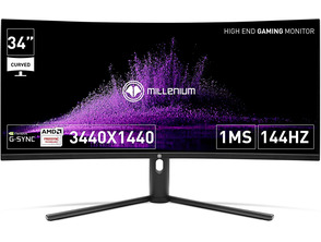 Monitor Gaming Curvo Millenium 34 '' MD34PRO FHD